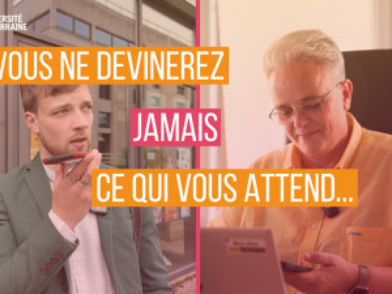 Bienvenue à l'Université de Lorraine !